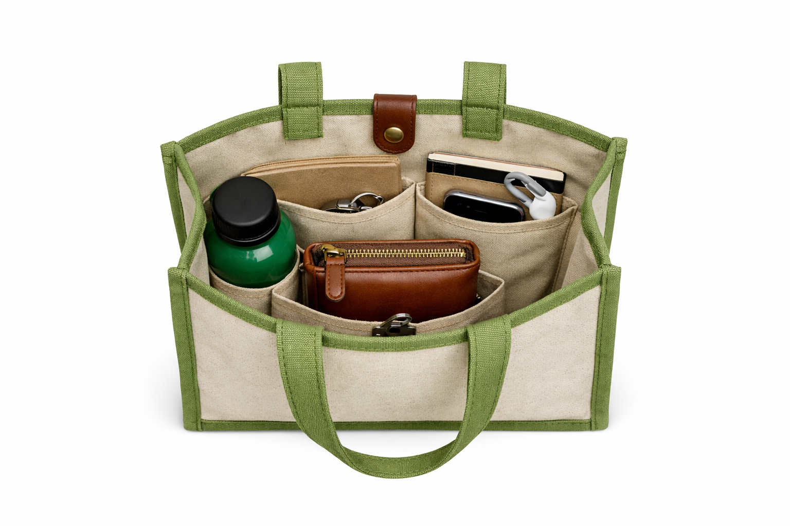 Rozbags Ecoleaf Canvas Tote Bag - Image 6